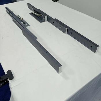 Aluminum slide rails multi-section lift rail wholesale supplier