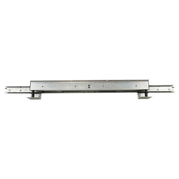 Light automatic drawer runners for dining table slide